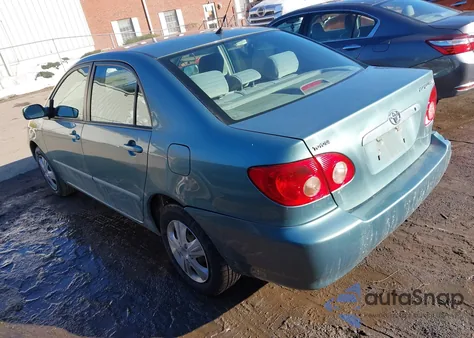 2006 Toyota Corolla Le z USA, uszkodzony, nr VIN 2T1BR32E36C561414
